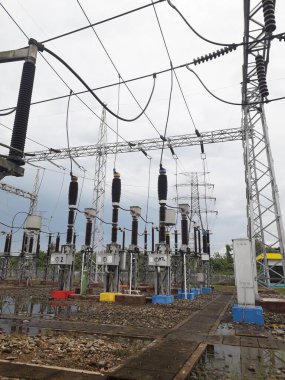 High voltage electricity substation is a part of electrical generation, transmission, and distribution system. Electric power is produced. Electric Power is the rate, per unit time, at which electrical energy is transferred by electric circuit. 