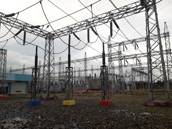 High voltage electricity substation is a part of electrical generation, transmission, and distribution system. Electric power is produced. Electric Power is the rate, per unit time, at which electrical energy is transferred by electric circuit. 