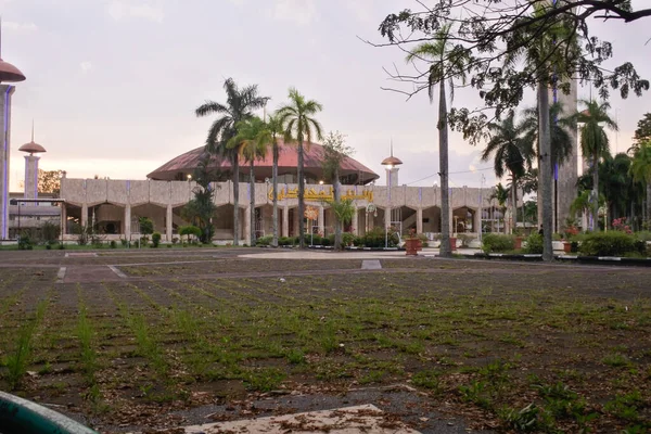 Банджармасін Південний Калімантан Індонезія Серпня 2022 Мечеть Сабілала Мухтадіна Велика — стокове фото