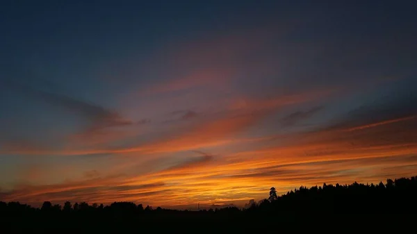 Silence Beauty Summer Evening — Foto Stock