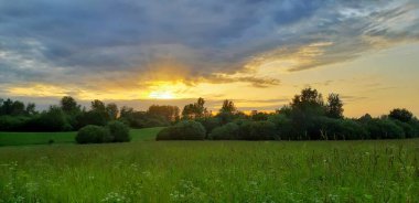 Yaz akşamlarının huzur ve güzelliği