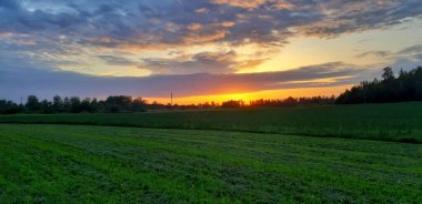 Yaz akşamlarının huzur ve güzelliği