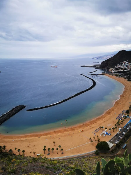 Beach Teresitas Tenerife Canary Islands — Stock Photo, Image