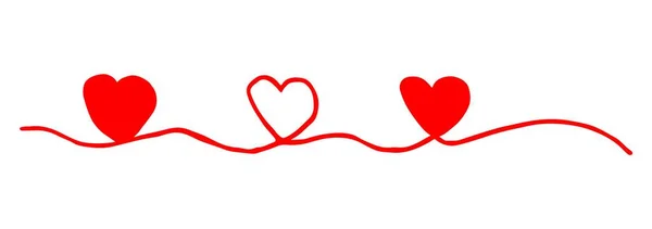 Herz Valentinstag Taube Hand Bemalt Mit Pinsel Und Tinte Isoliert — Stockvektor