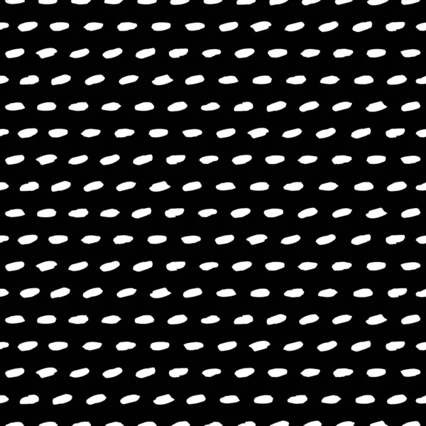Nahtloses Muster Mit Handgezeichneten Pinselstrichen Zufällige Geometrische Gestaltungselemente Sammelalbum Tapete — Stockvektor