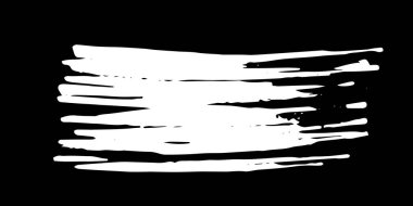 Siyah zemin üzerine tebeşirle boyanmış dikdörtgen el yazısı. Vektör illüstrasyonu