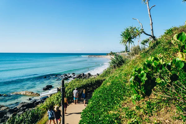 Pathway Greenmount Calm Day Coolangatta Gold Coast — Fotografia de Stock