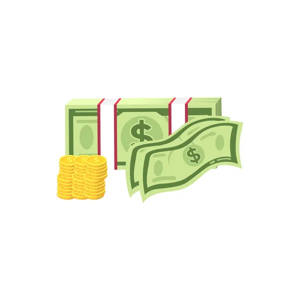 Bitcoin Conception Logo Monnaie Rupiah Dollar Investissement Long Terme Illustration — Image vectorielle
