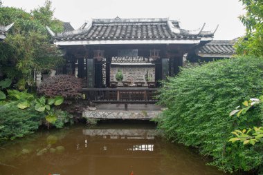 Yangshuo, Çin - 4 Mayıs 2010: Shangri-La Park manzaraları