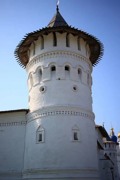 Vista Del Kremlin Tobolsk Contra Cielo Azul — Foto de Stock