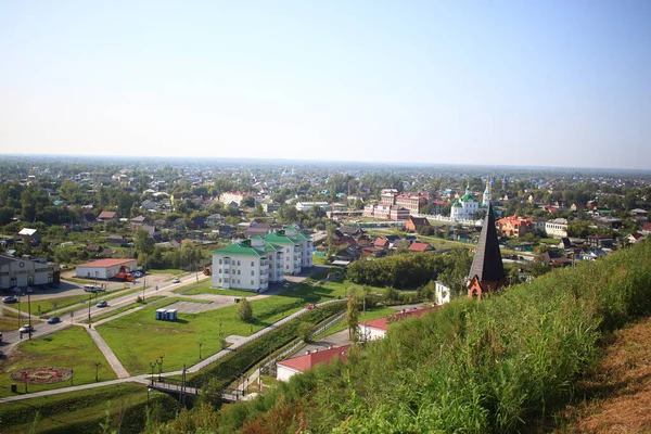 Tobolsk Russie Août 2021 Vue Ville Tobolsk Rivière Irtysh Depuis — Photo