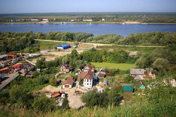 Tobolsk Russia August 2021 View Lower Part Tobolsk City — стоковое фото