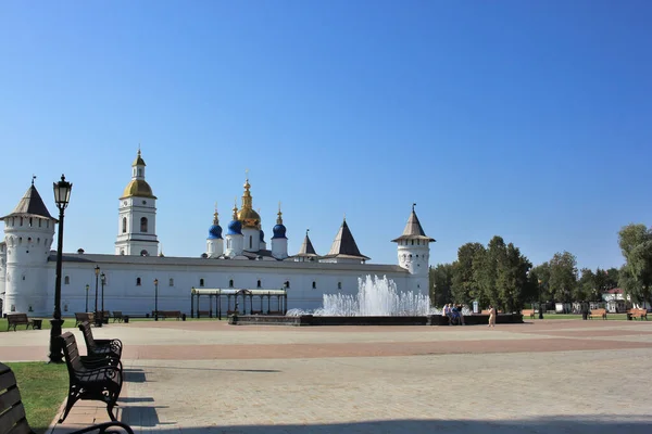 发自俄罗斯托博尔斯克 2021年8月23日 托博尔斯克克里姆林宫 俄罗斯亚洲唯一的石头克里姆林宫 — 图库照片