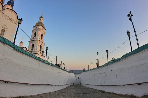 Tobolsk Russia August 2021 Evening View Sophia Cathedral Descent Renterey — Foto Stock