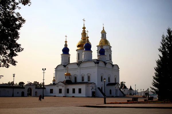 Tobolsk Russia August 2021 Sophia Cathedral Assumption City Tobolsk — 图库照片