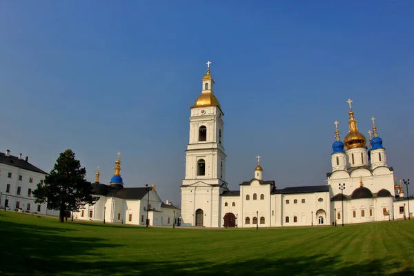 Tobolsk Russia August 2021 Sophia Cathedral Assumption City Tobolsk — 图库照片