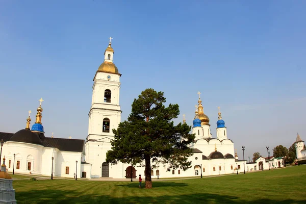 Tobolsk Russie Août 2021 Cathédrale Sainte Sophie Assomption Dans Ville — Photo