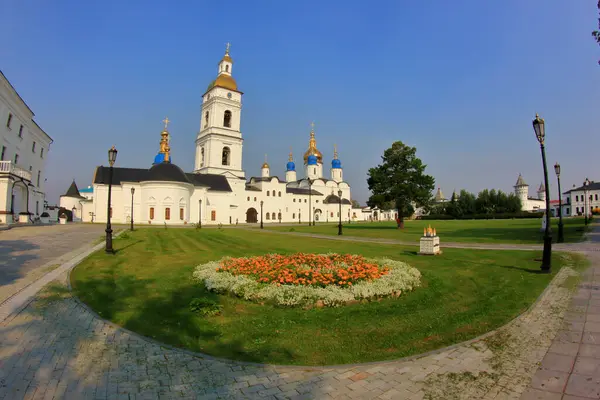 Tobolsk Russie Août 2021 Cathédrale Sainte Sophie Assomption Dans Ville — Photo
