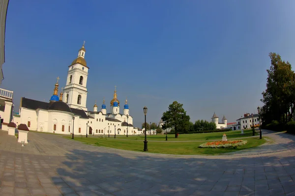 Tobolsk Russia August 2021 Sophia Cathedral Assumption City Tobolsk — Fotografia de Stock