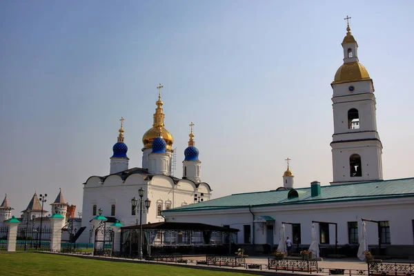 Tobolsk Russia August 2021 Sophia Cathedral Assumption City Tobolsk — 图库照片