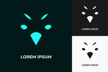 penguin creative logo. penguin logo