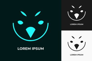 penguin creative logo. penguin logo