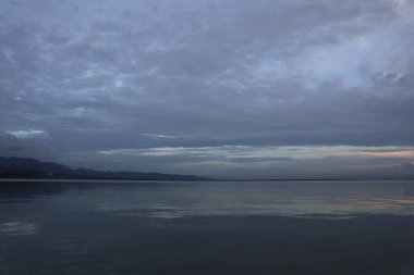 Beautiful lake in the afternoon