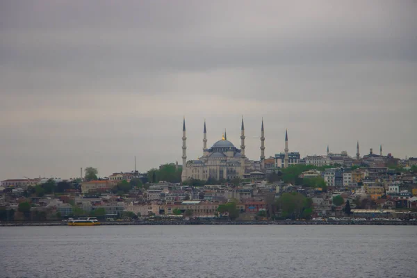 Huge Beautiful Mosque Istanbul — Stock Photo, Image
