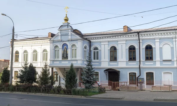 Gereja Seraphim Dari Sarov Almshouse Shikhobalovskaya Kota Samara Rusia — Stok Foto