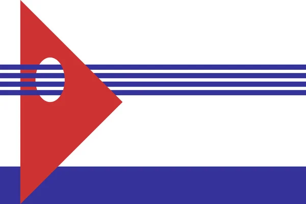 Flaga Departamentu Artigas Urugwaj — Zdjęcie stockowe