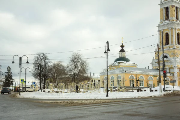 Kerk Van Apostel Johannes Theoloog Kolomna Rusland Januari 2022 — Stockfoto