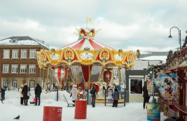 Oturma odası. Kolomna şehri. Rusya Ocak 2022 