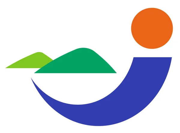 Escudo Del Condado Changhung República Corea Aislado Sobre Blanco — Foto de Stock
