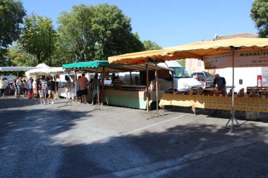 Barselona şehrinin sokak manzarası