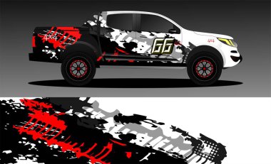 racing background vector for camper car wraps and more