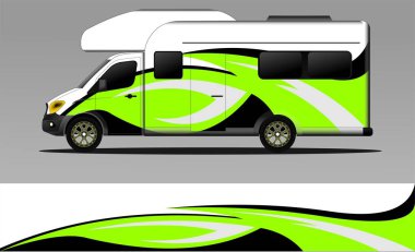 racing background vector for camper car wraps and more