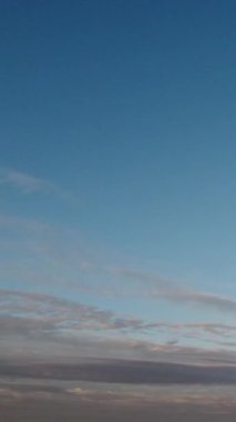 Beautiful Sky with Colourful Clouds, Drone's High Angle Footage over City of England UK