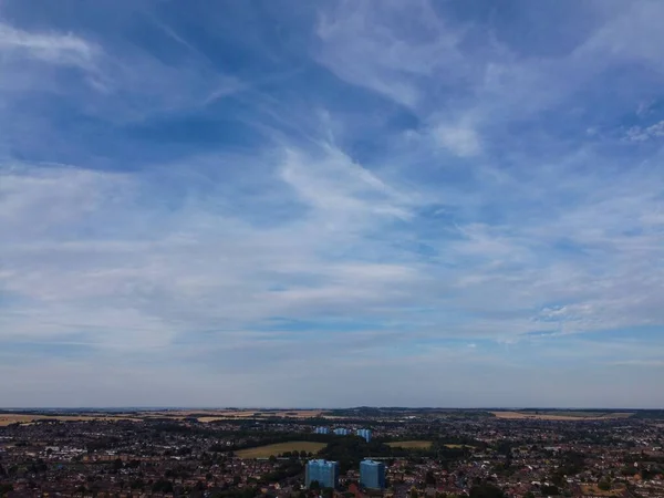 Superbes Images Aériennes Vue Aérienne Paysage Urbain Paysage Angleterre Grande — Photo