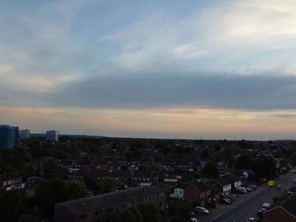 Gorgeous Aerial Footage High Angle Drone View Cityscape Landscape England — Φωτογραφία Αρχείου