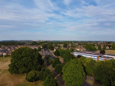 En güzel manzaranın başkentinin havadan görünüşü.