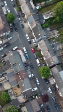 Muhteşem Hava Görüntüleri Yüksek Açılı Drone 'un Şehir Manzarası ve İngiltere' nin Manzarası Büyük Britanya İHA 'sının