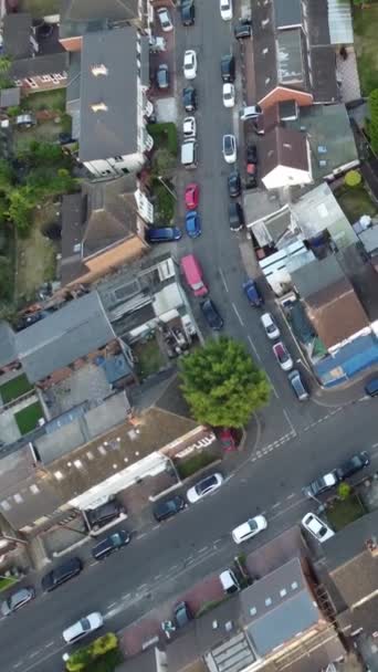 Gorgeous Aerial Footage Sudut Tinggi Drone View Cityscape Landscape England — Stok Video