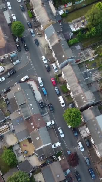 Gorgeous Aerial Footage Sudut Tinggi Drone View Cityscape Landscape England — Stok Video