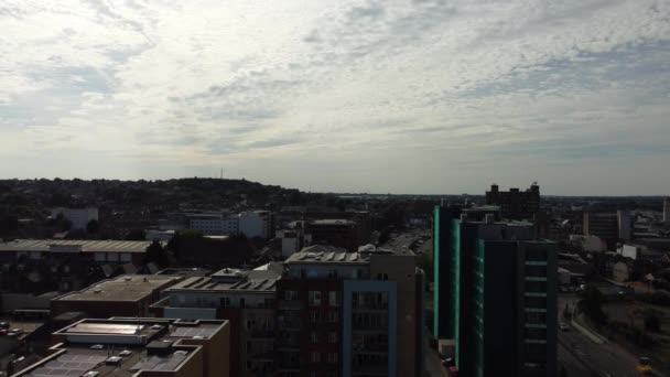 Magníficas Imágenes Aéreas Alto Ángulo Drone View Cityscape Landscape England — Vídeo de stock