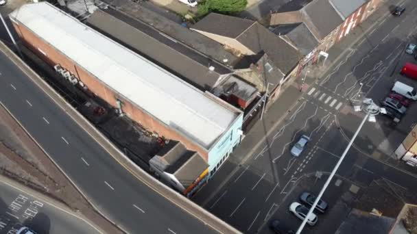 Lindas Imagens Aéreas Alto Ângulo Drone View Cityscape Landscape England — Vídeo de Stock