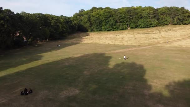 Кадри Високим Кутом Огляду Drone View Cityscape Landscape England — стокове відео