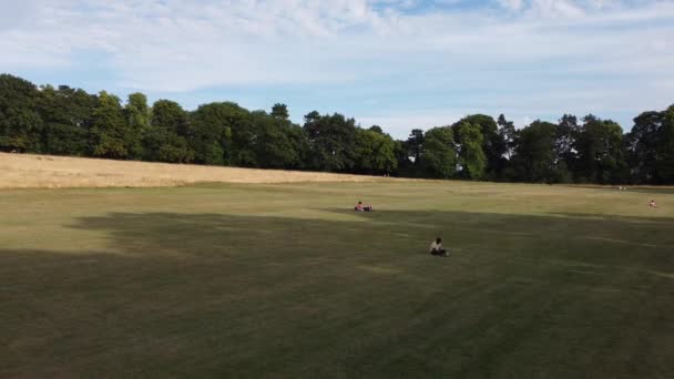 Schitterende Luchtbeelden Hoge Hoek Drone View Cityscape Landscape England Britse — Stockvideo