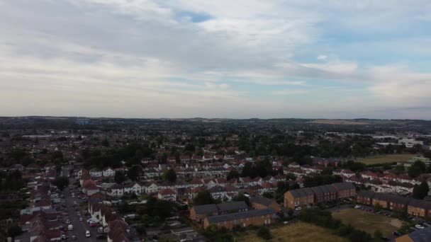 Lindas Imagens Aéreas Alto Ângulo Drone View Cityscape Landscape England — Vídeo de Stock