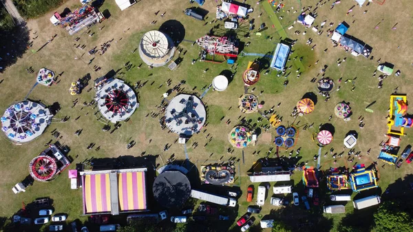 Filmato Aereo Drone Vista Alto Angolo Londra Luton City England — Foto Stock