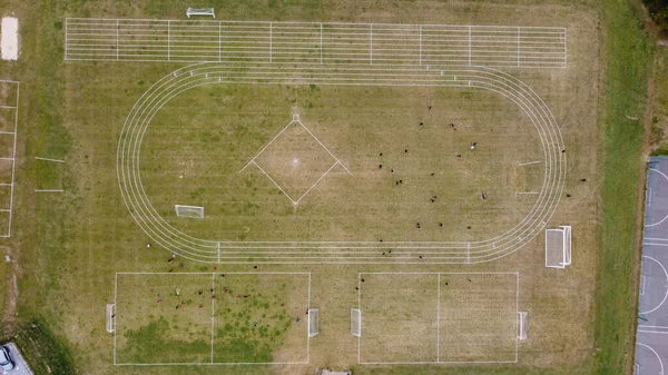 Aerial View Stadium — Stock Photo, Image